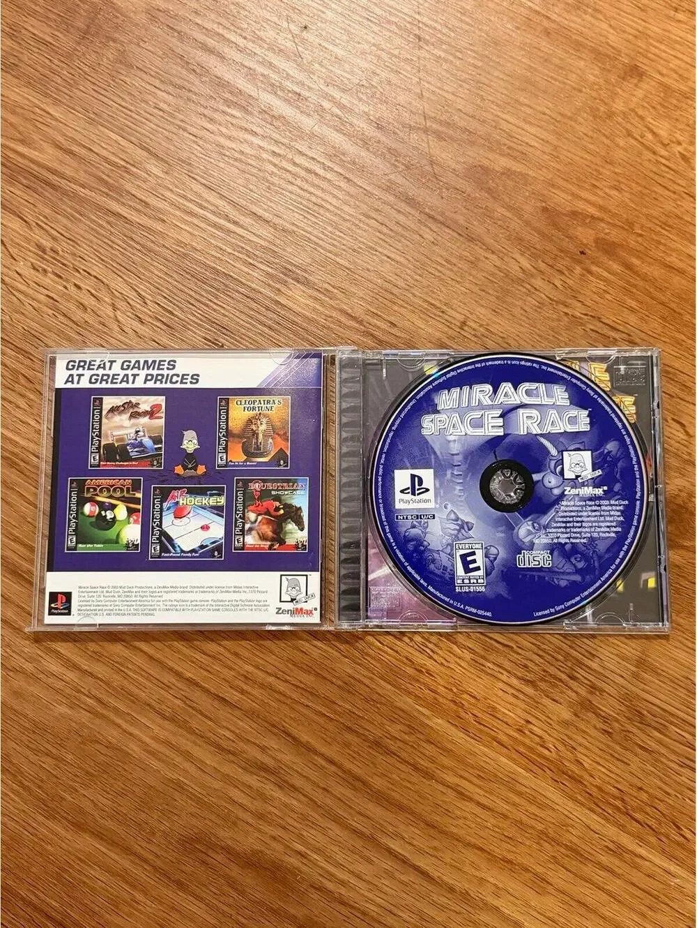 Miracle Space Race for PlayStation 1